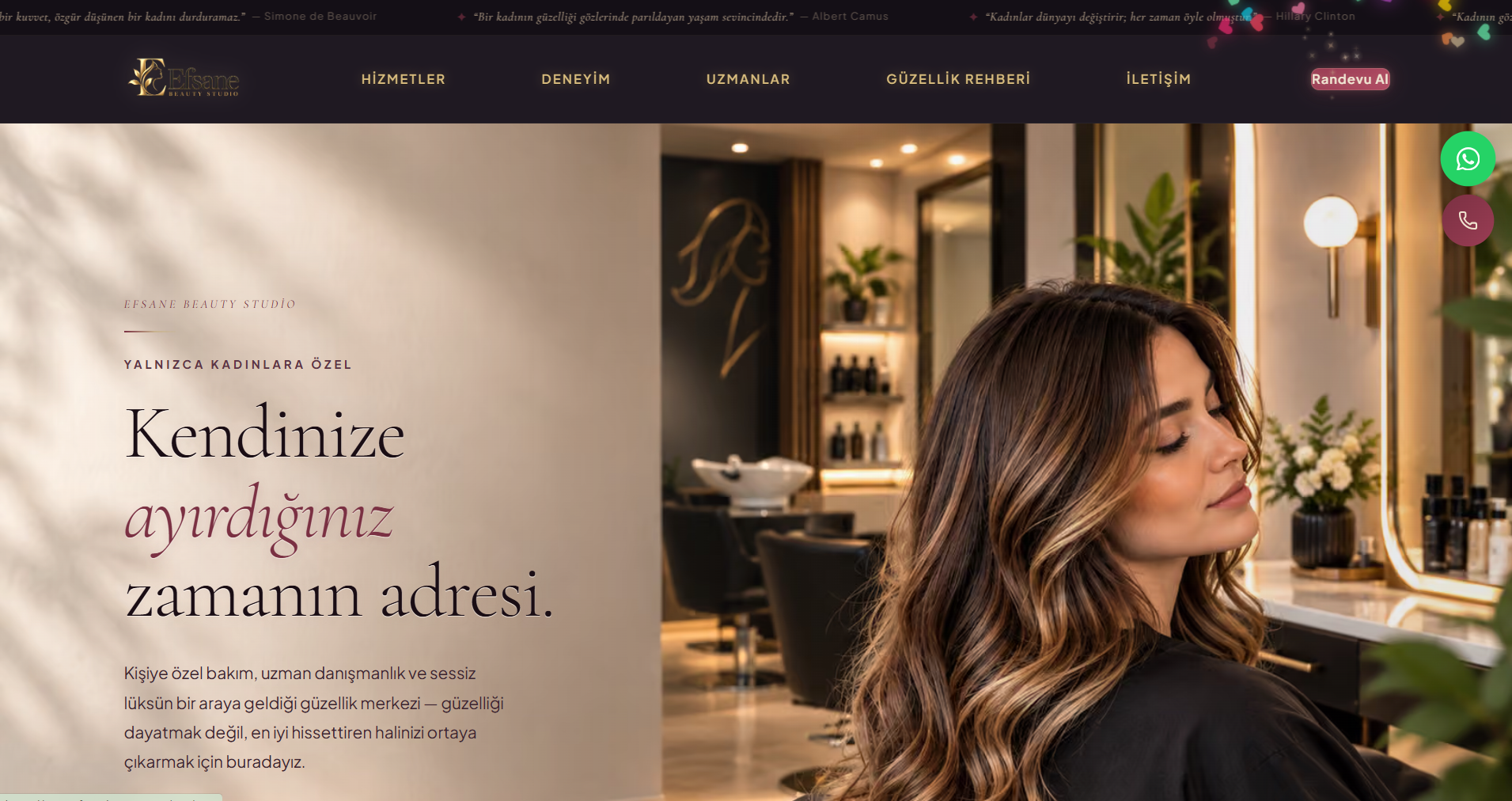 Beauty services